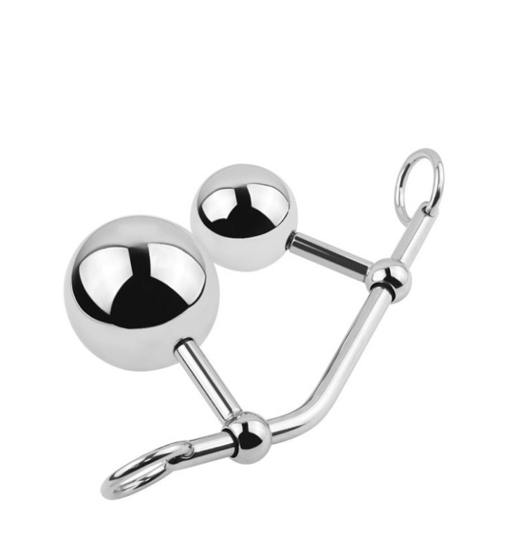 Anal Hook Removable Round Ball Single Double Ball Pole Anal Plug