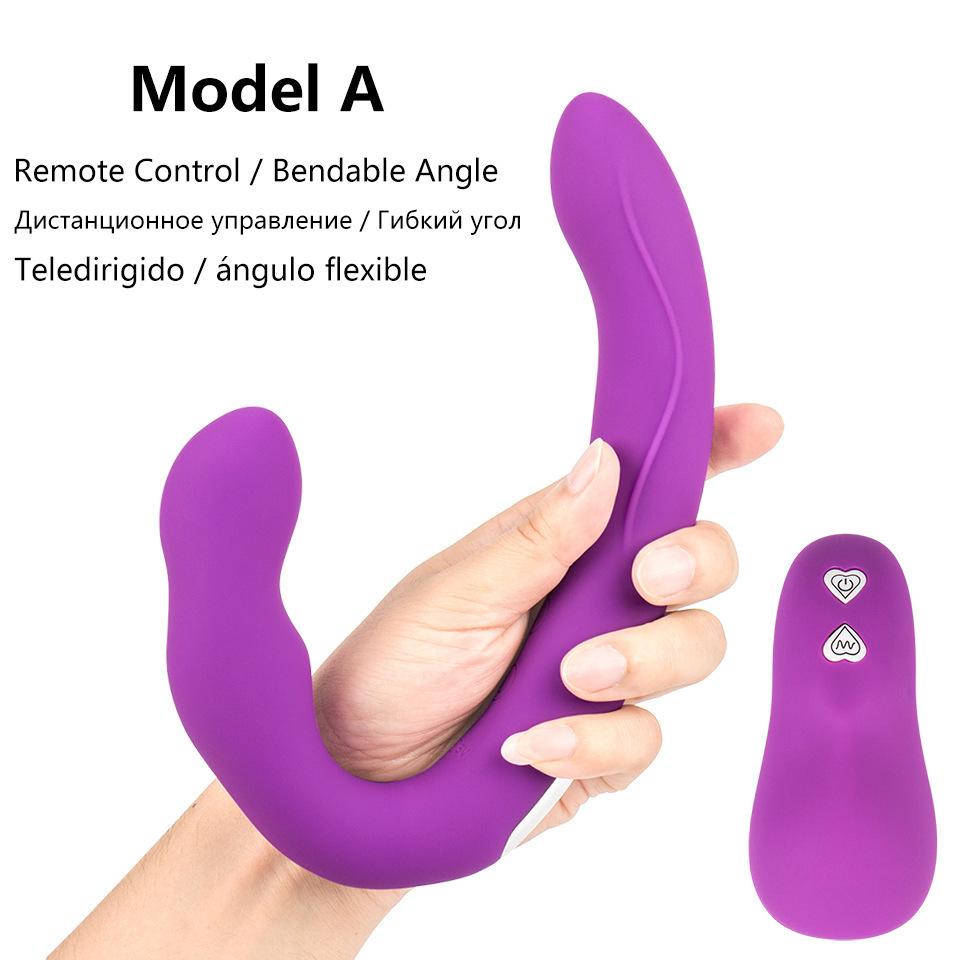 Vibrating Toys For Women Remote Control Bendable Angle