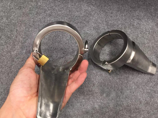 Handmade Ballet Ankle Cuffs Forced To Wear High Heels Restraints Torture Device