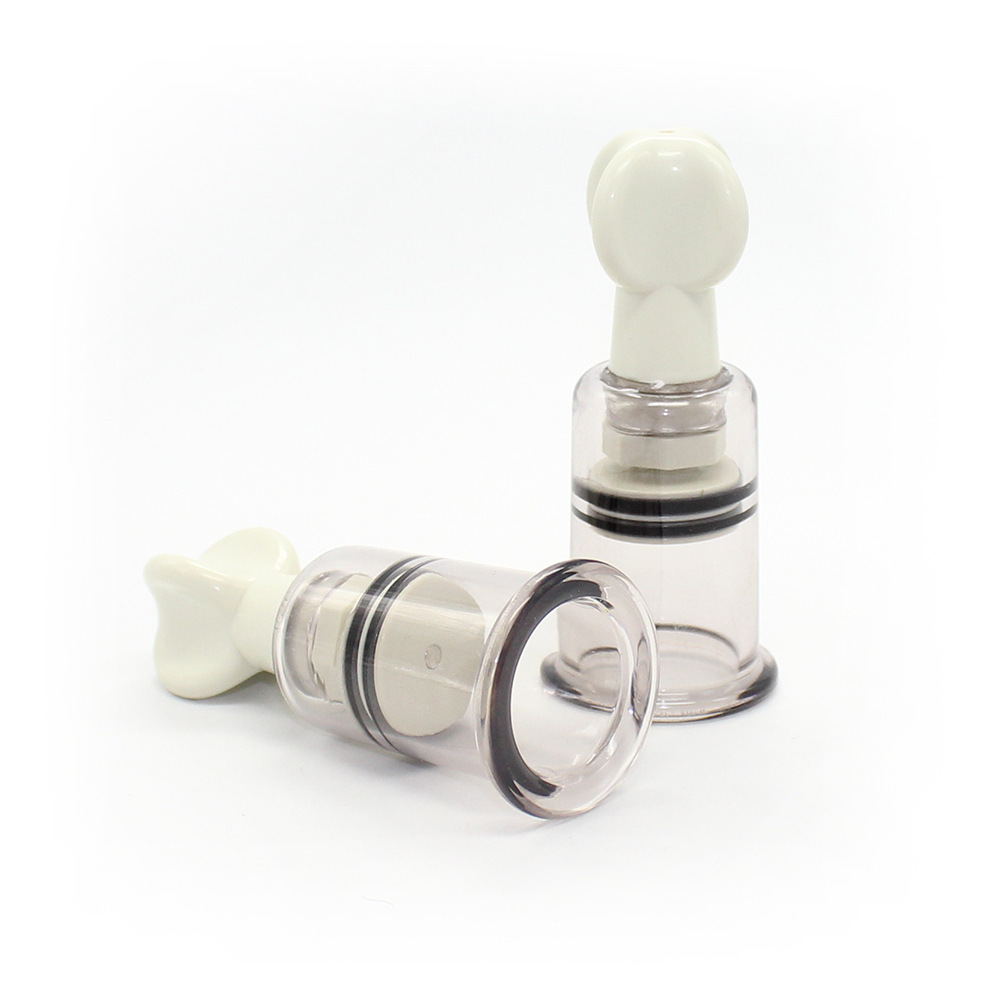 Manual Rotating Vacuum Cupping Device Breast Nipple Sucker Body Massager