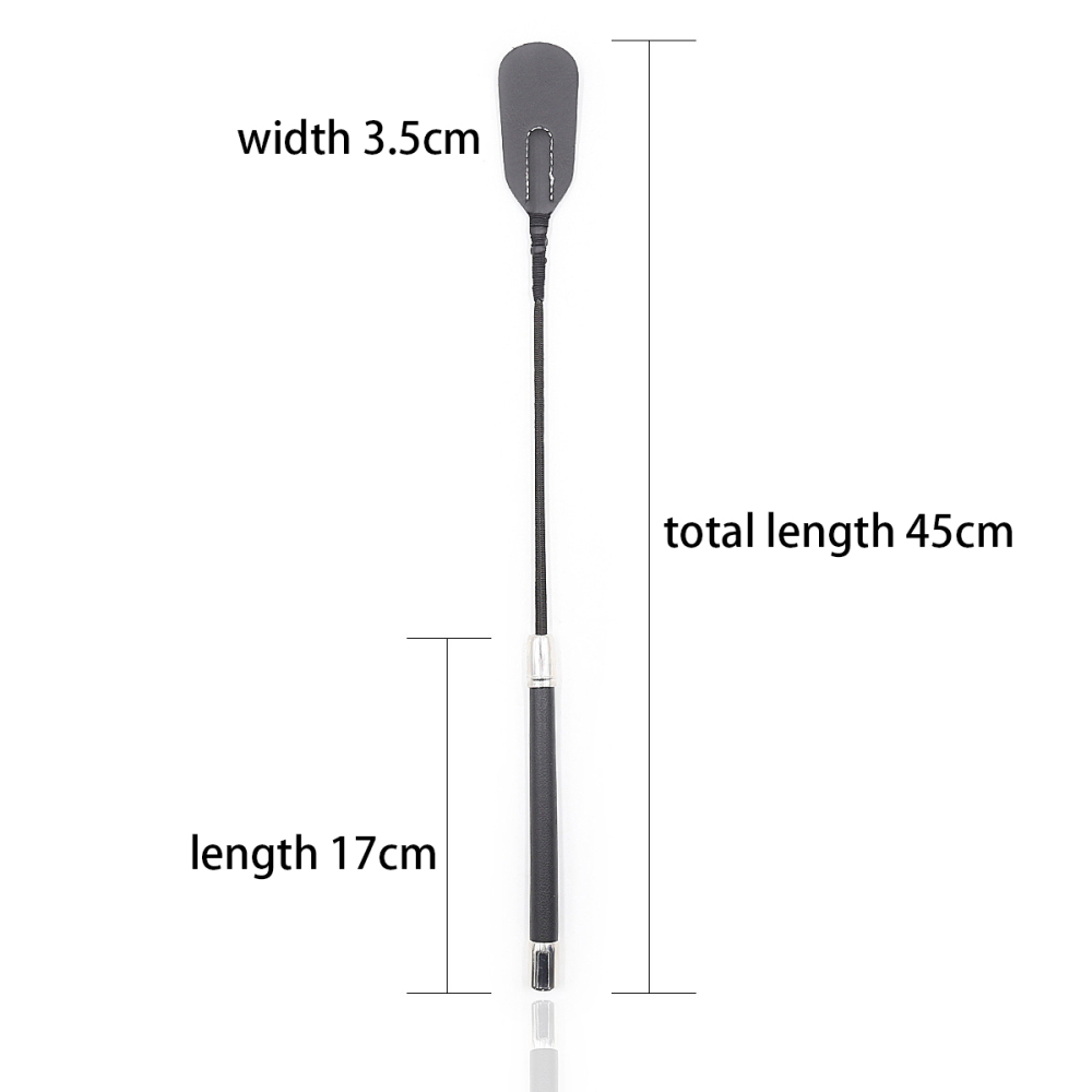 PU Leather Whip Flogger Handle Spanking