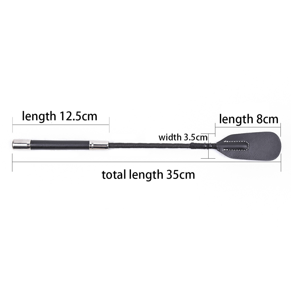 PU Leather Whip Flogger Handle Spanking