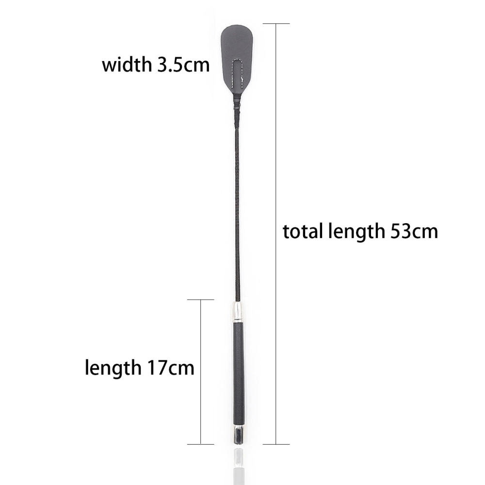 PU Leather Whip Flogger Handle Spanking