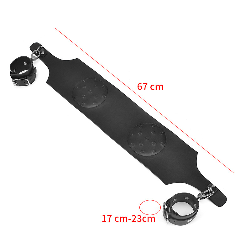Bondage Removable Handcuffs And Kneeling Penalty Board Adult Sex Games