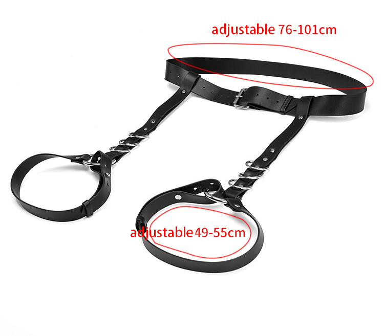 Sexy Leg Harness Women Leather Lingerie Body Bondage Thigh Garter Belt