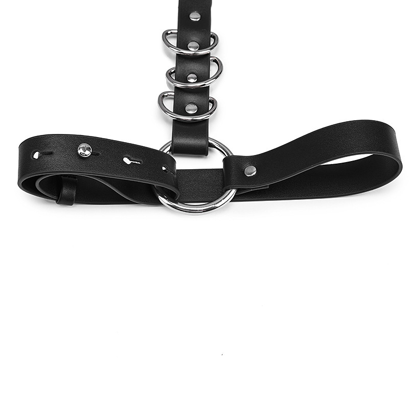 Sexy Leg Harness Women Leather Lingerie Body Bondage Thigh Garter Belt
