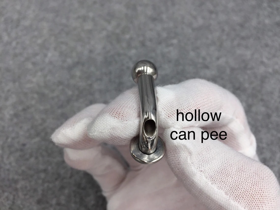 Custom L Shape PA Wand with Urethra Part Hollow