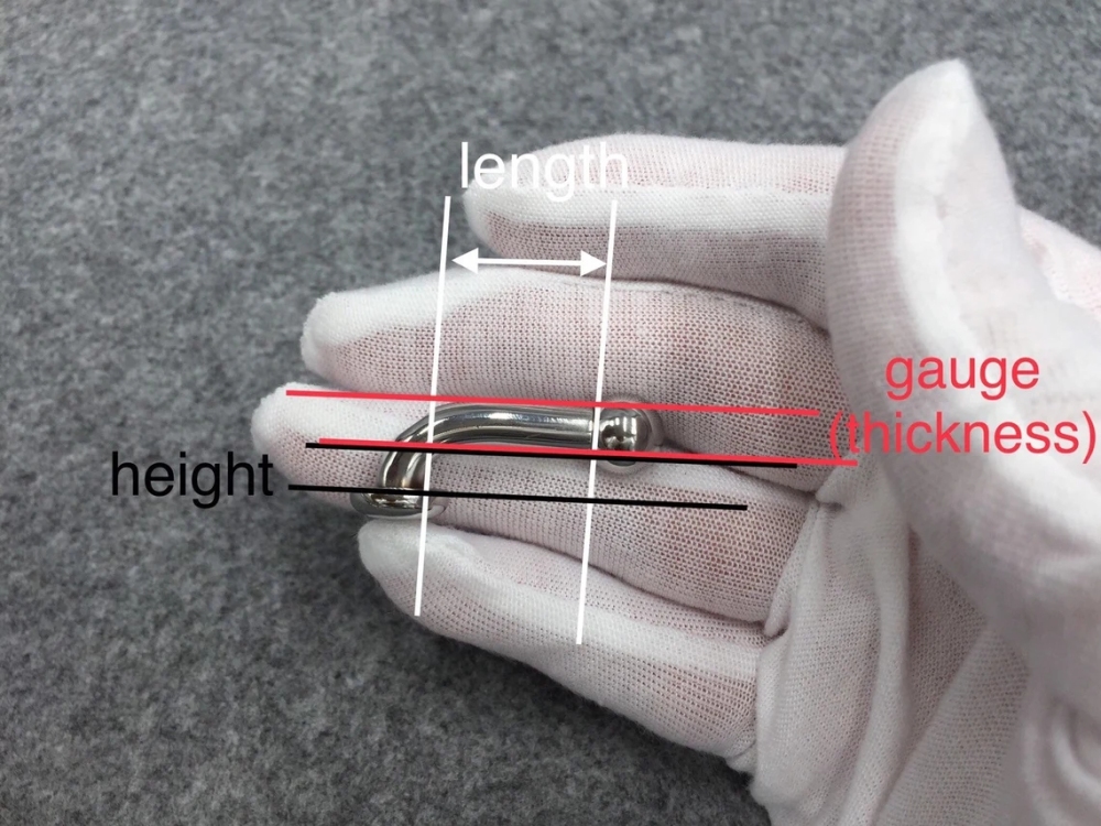 Custom L Shape PA Wand with Urethra Part Hollow