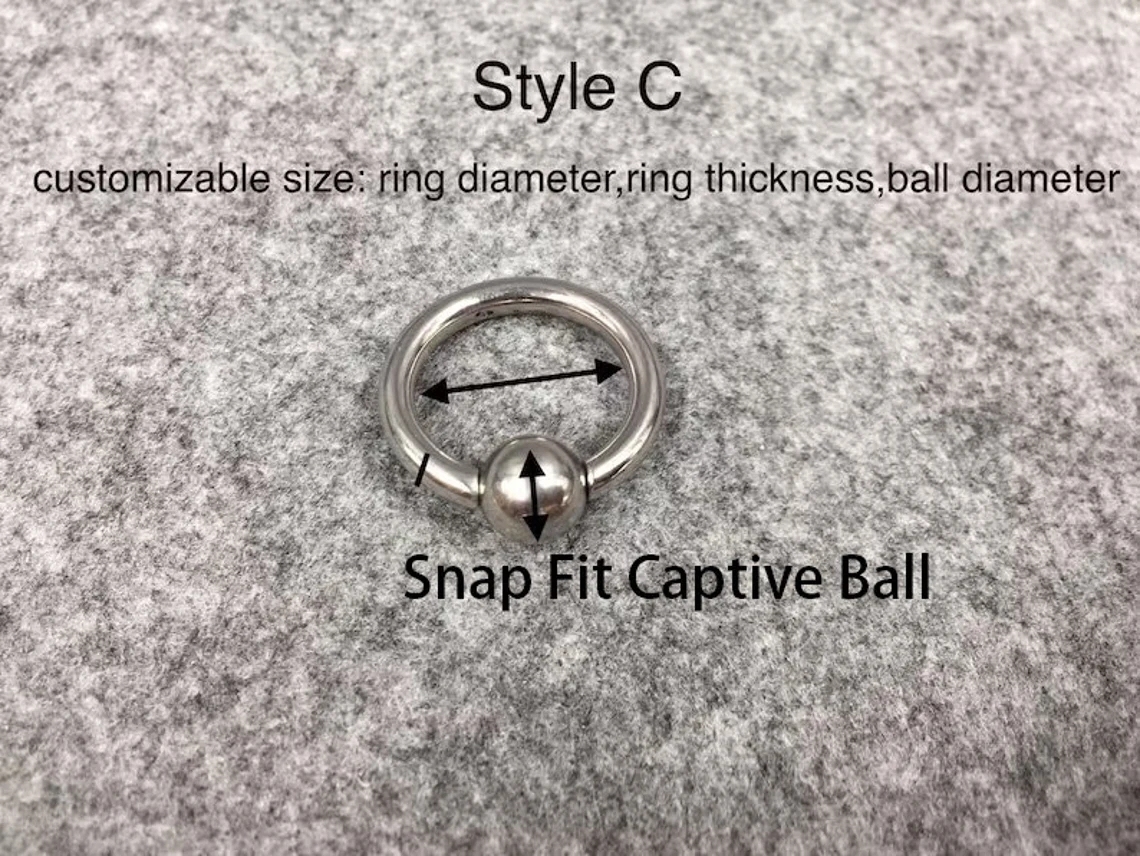 Customize Surgical Steel Body Jewelry Titanium Piercing Jewelry