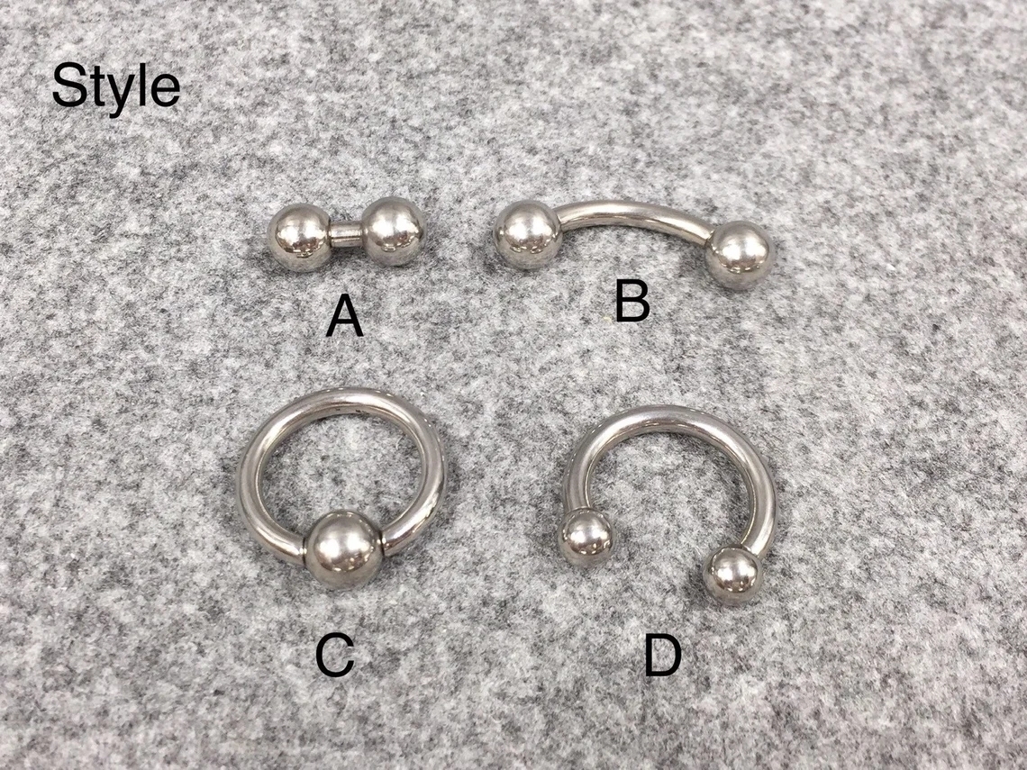 Customize Surgical Steel Body Jewelry Titanium Piercing Jewelry