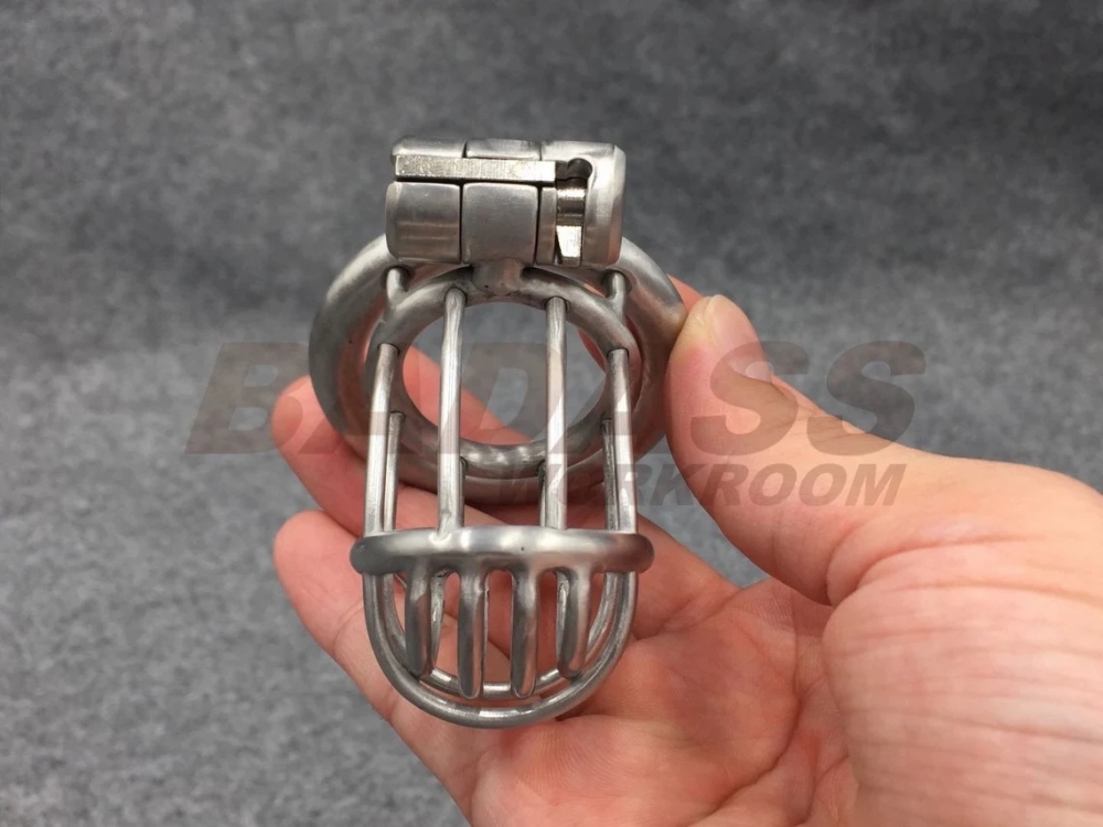BA-21 Prevent Glans Exposed Customizable Chastity Cage Stainless Steel/titanium Cock Cage