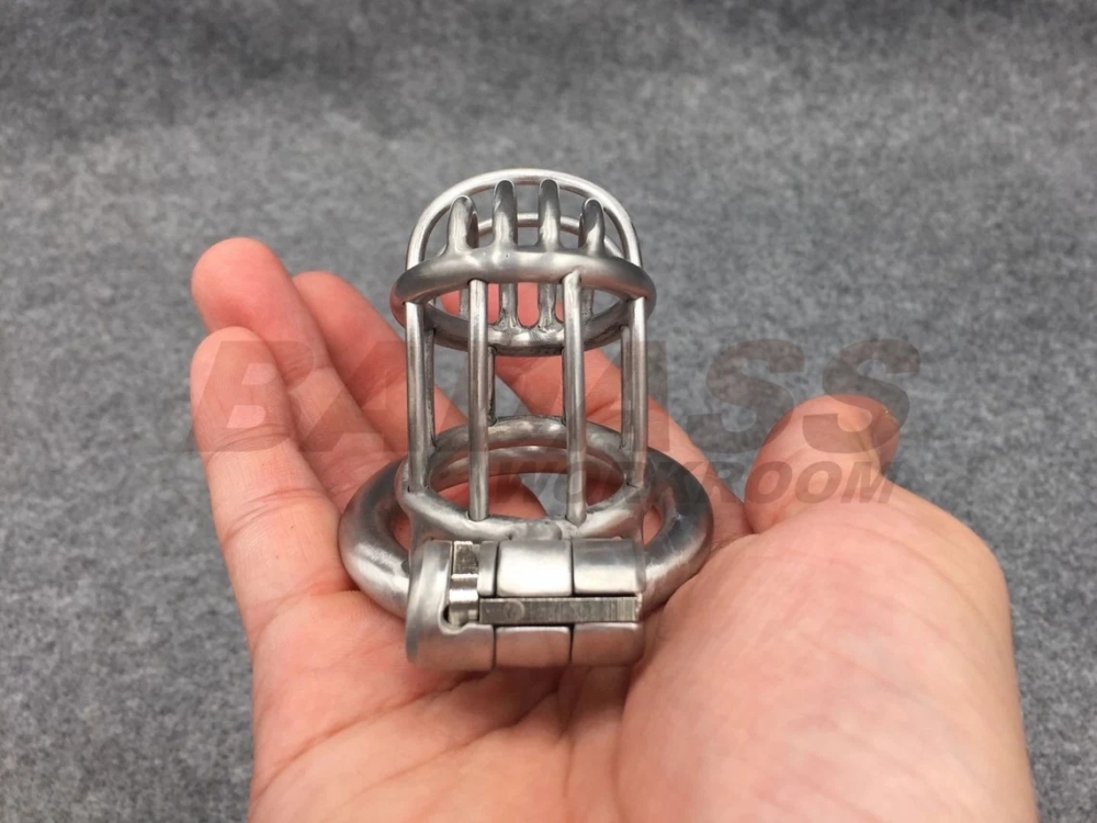 BA-21 Prevent Glans Exposed Customizable Chastity Cage Stainless Steel/titanium Cock Cage