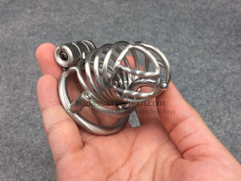 BA-04 Customize Chastity Cage Easy To Pee Stainless Steel/Titanium Cock Cage