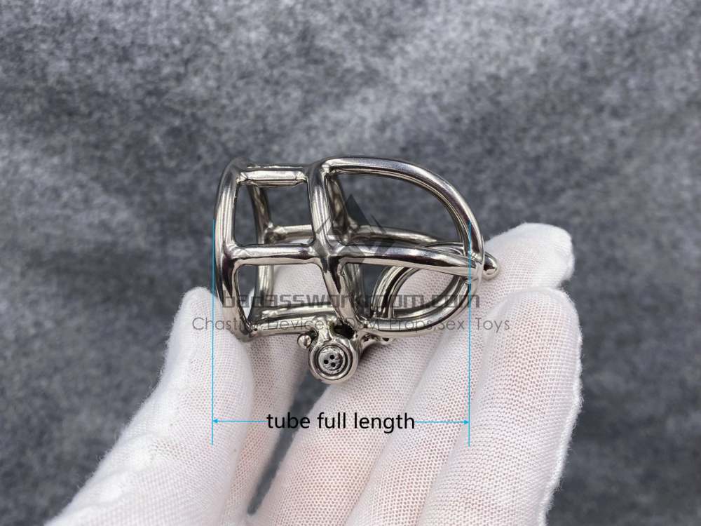 BA-33 Customize Chastity Cage Stainless Steel/Titanium Cock Cage