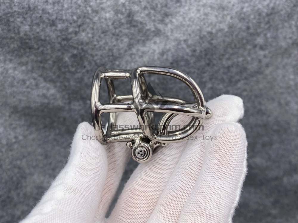 BA-33 Customize Chastity Cage Stainless Steel/Titanium Cock Cage