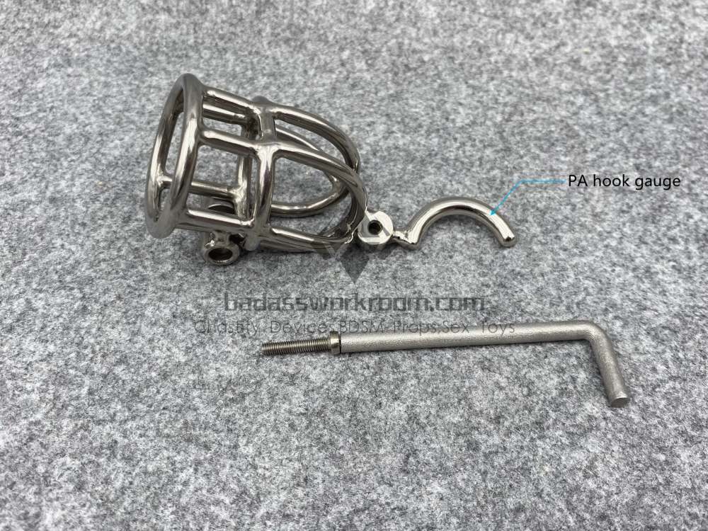BA-33 Customize Chastity Cage Stainless Steel/Titanium Cock Cage