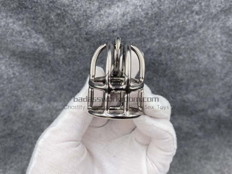BA-33 Customize Chastity Cage Stainless Steel/Titanium Cock Cage