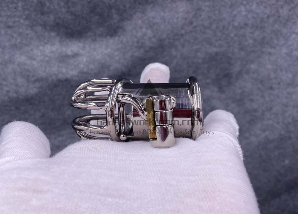 BA-32 Customize Chastity Cage Stainless Steel/Titanium Cock Cage