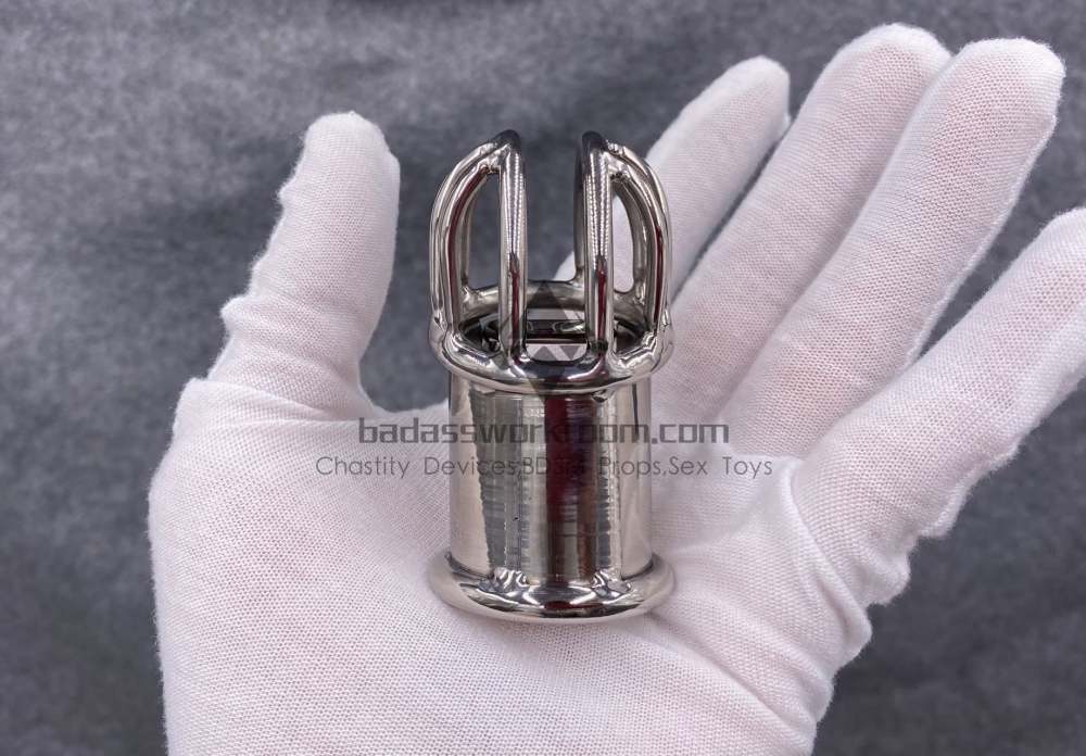 BA-32 Customize Chastity Cage Stainless Steel/Titanium Cock Cage