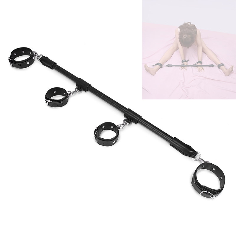 Size Adjustable Bondage Restraints Hand Cuffs Ankle Cuffs Kit
