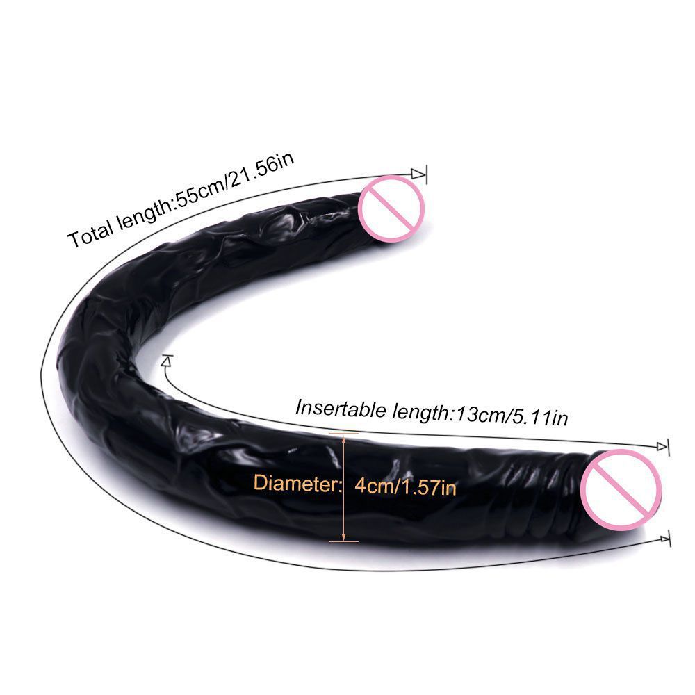 40cm*4.8cm Double Head PVC Dildo