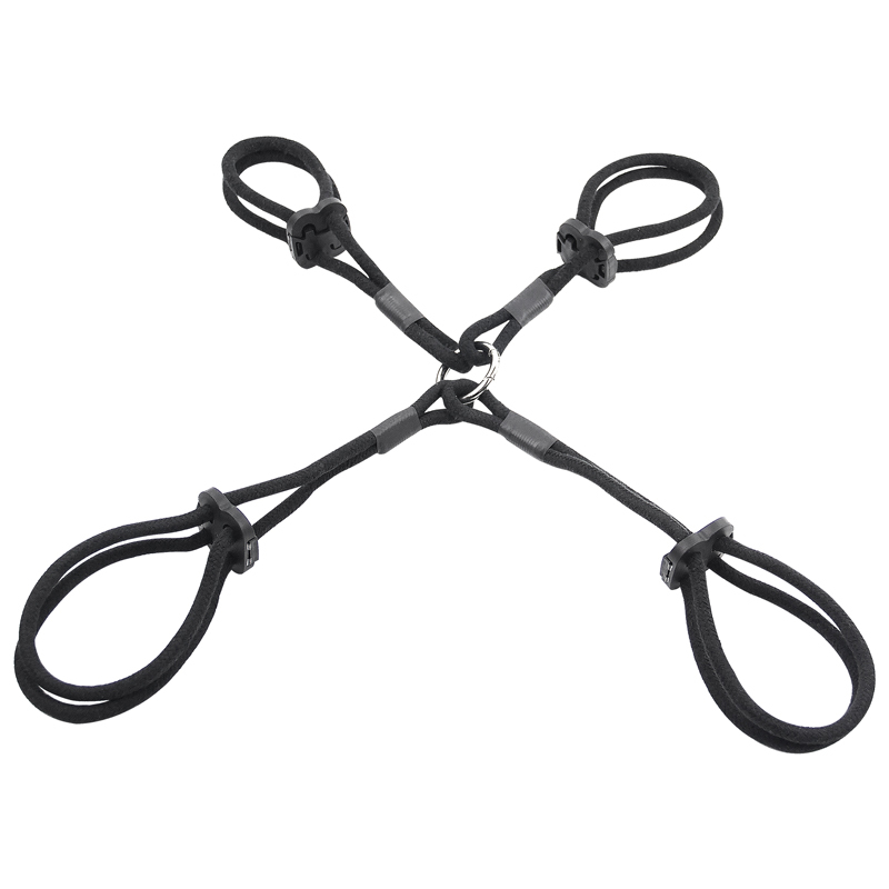 Convient Bondage Set Collar Handcuffs Ankle-Cuffs