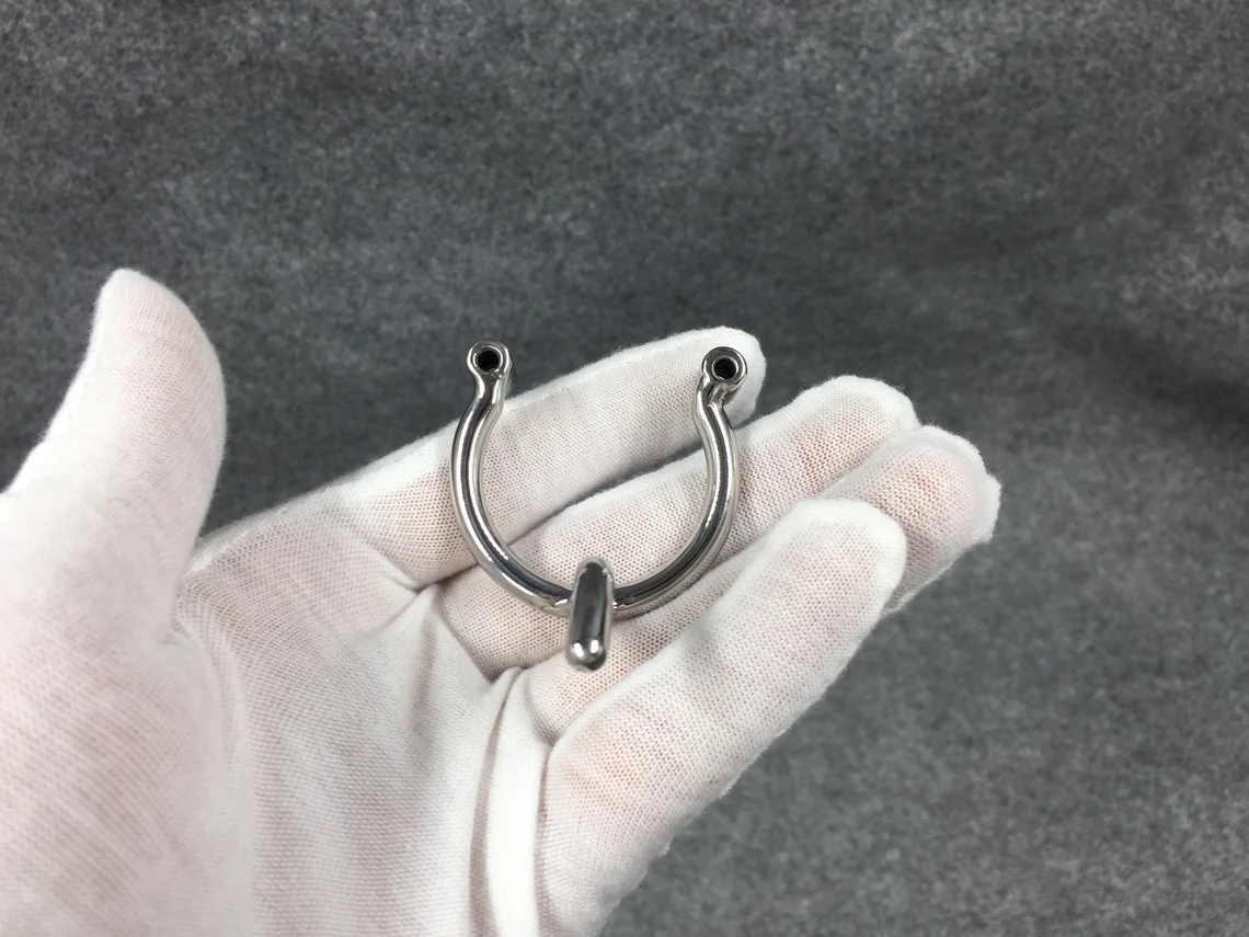Custom Integrated PA Hook for Chastity Cage