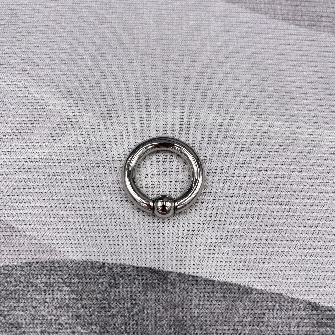 In Stock Thickness 5mm Stainless Steel Body Jewelry Snap Fit Captive Bead Ring