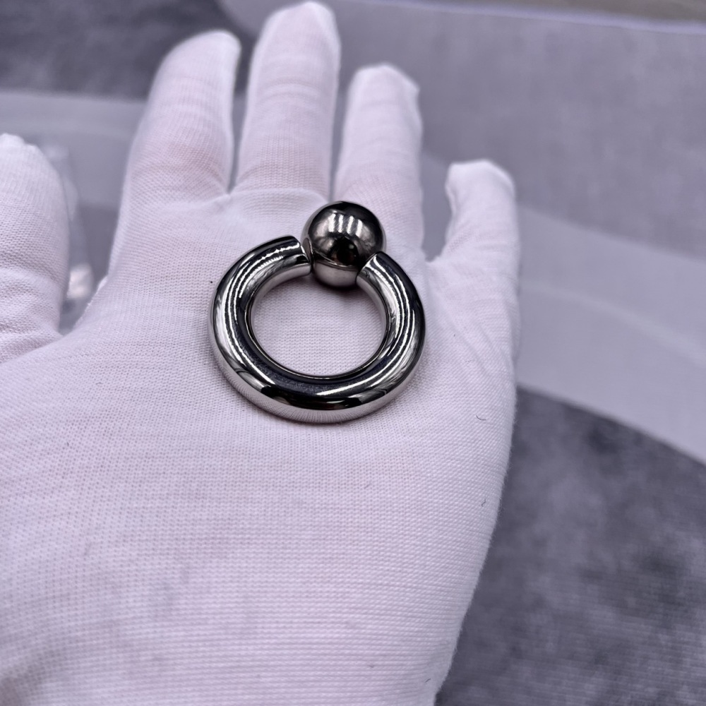 In Stock Gauge 8mm Screw On Captive Bead Ring