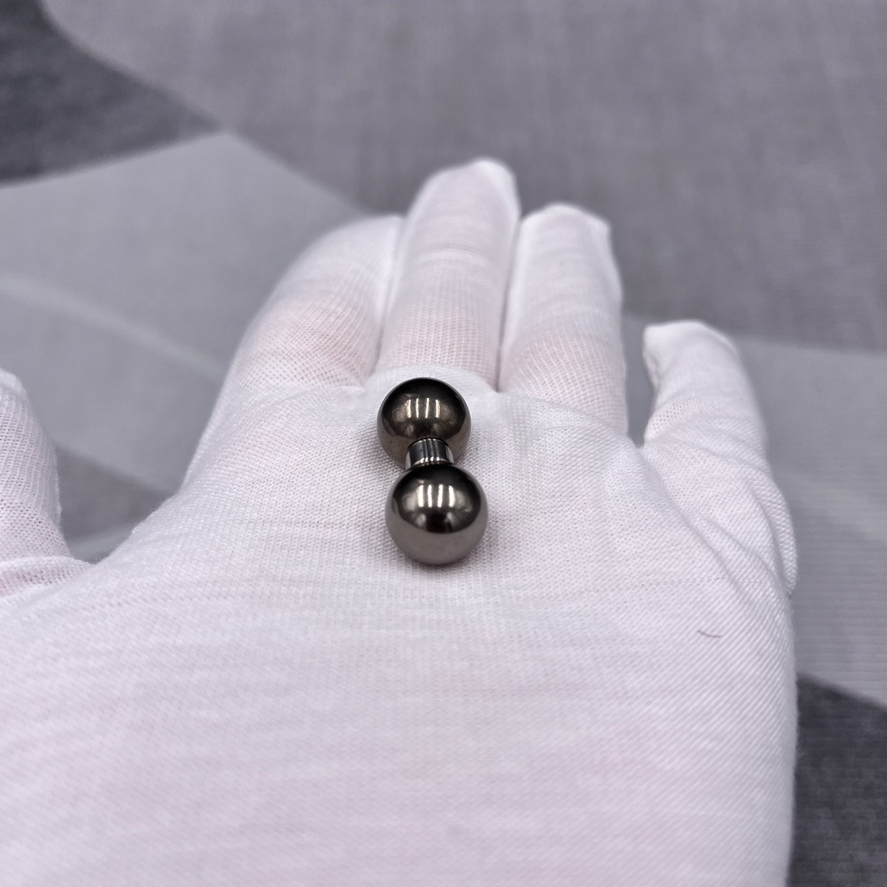 In Stock Gauge/Thickness 6mm Titanium Body Jewelry Straight Barbell