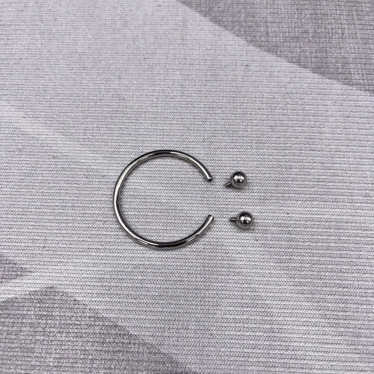 In Stock Ring Thickness 2.5mm Stainless Steel Body Jewelry Circular Barbell