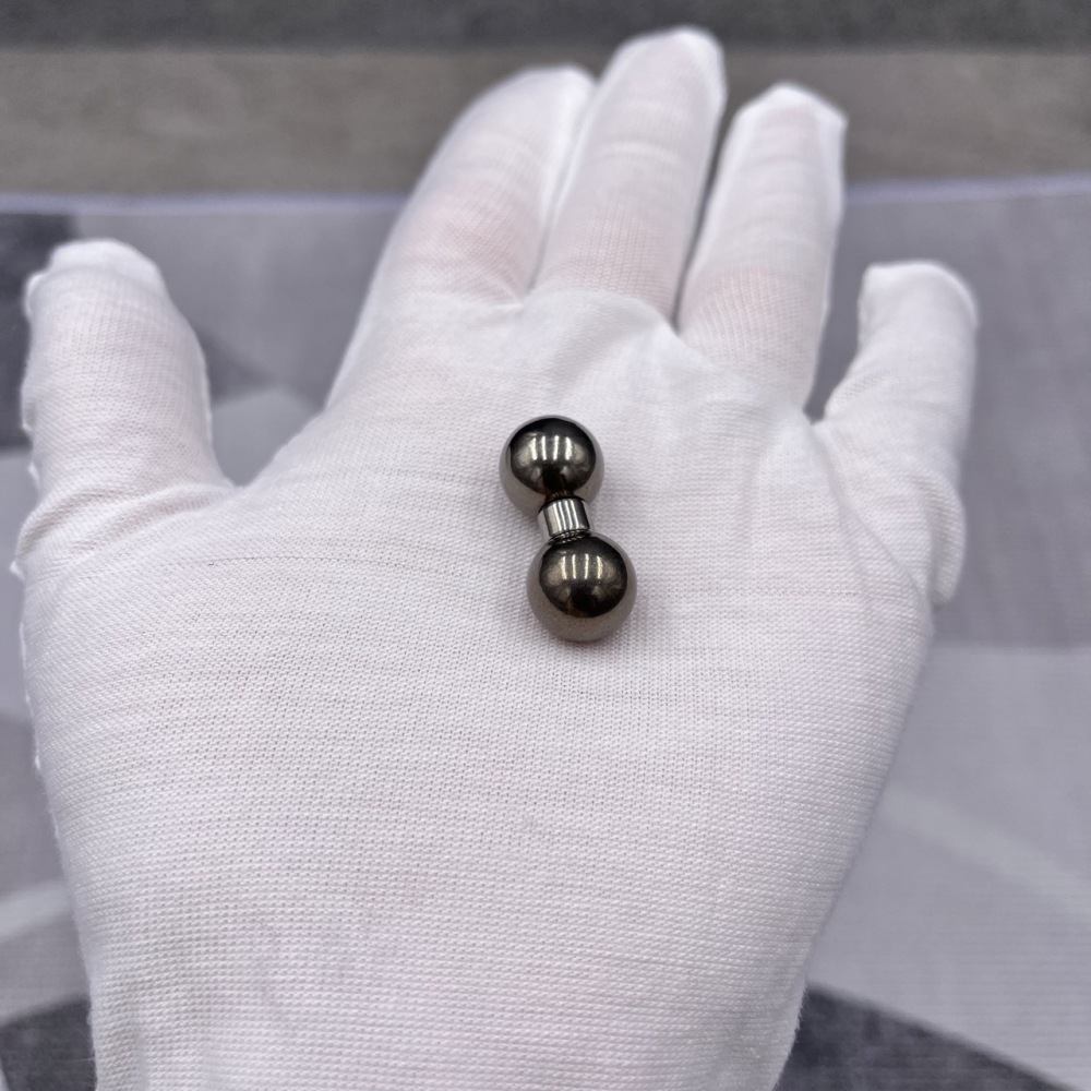 In Stock Gauge/Thickness 6mm Titanium Body Jewelry Straight Barbell