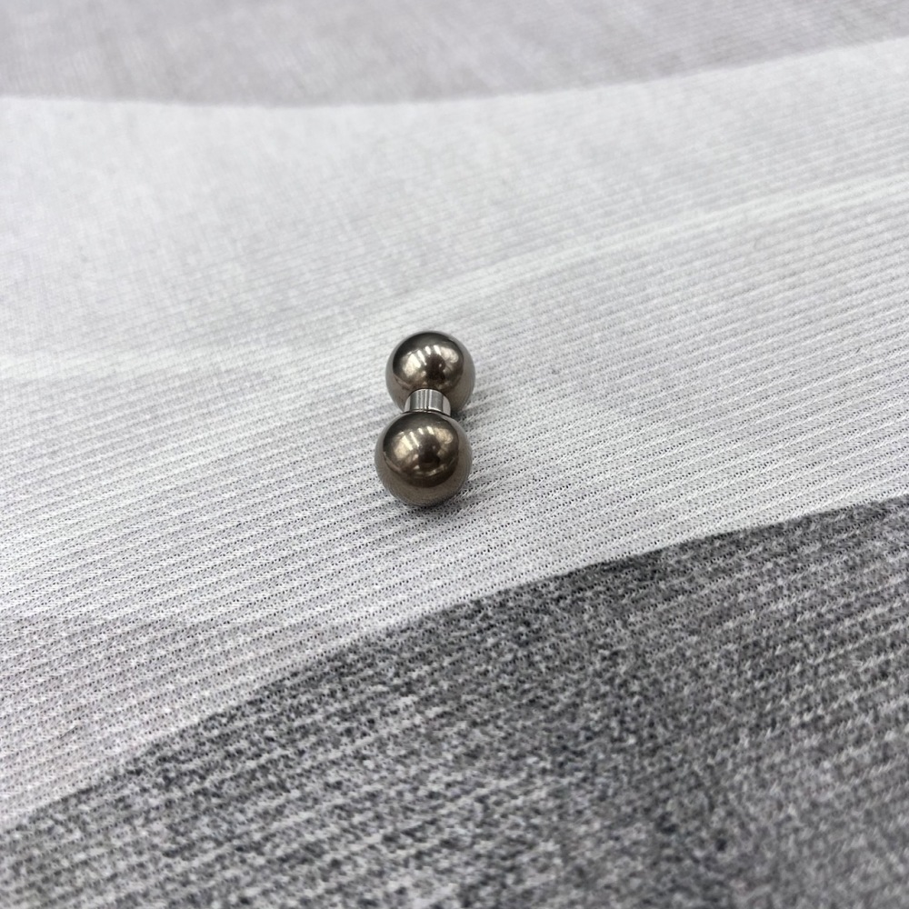 In Stock Gauge/Thickness 6mm Titanium Body Jewelry Straight Barbell