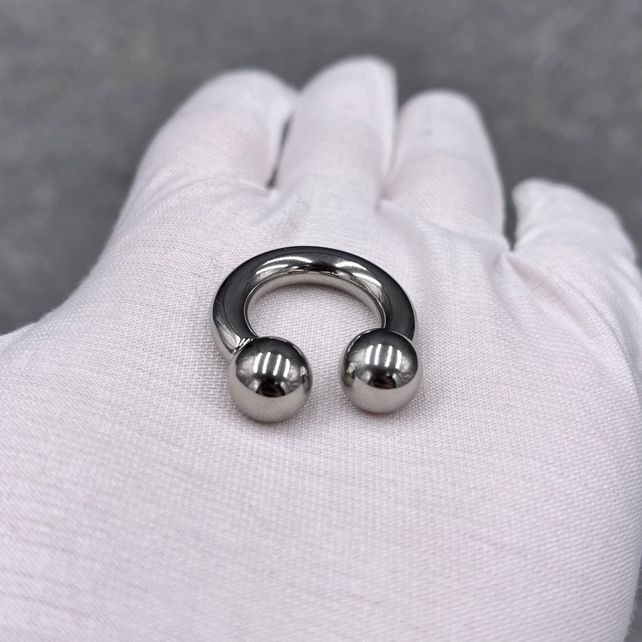 In Stock Ring Thickness 5mm Stainless Steel Body Jewelry Circular Barbell