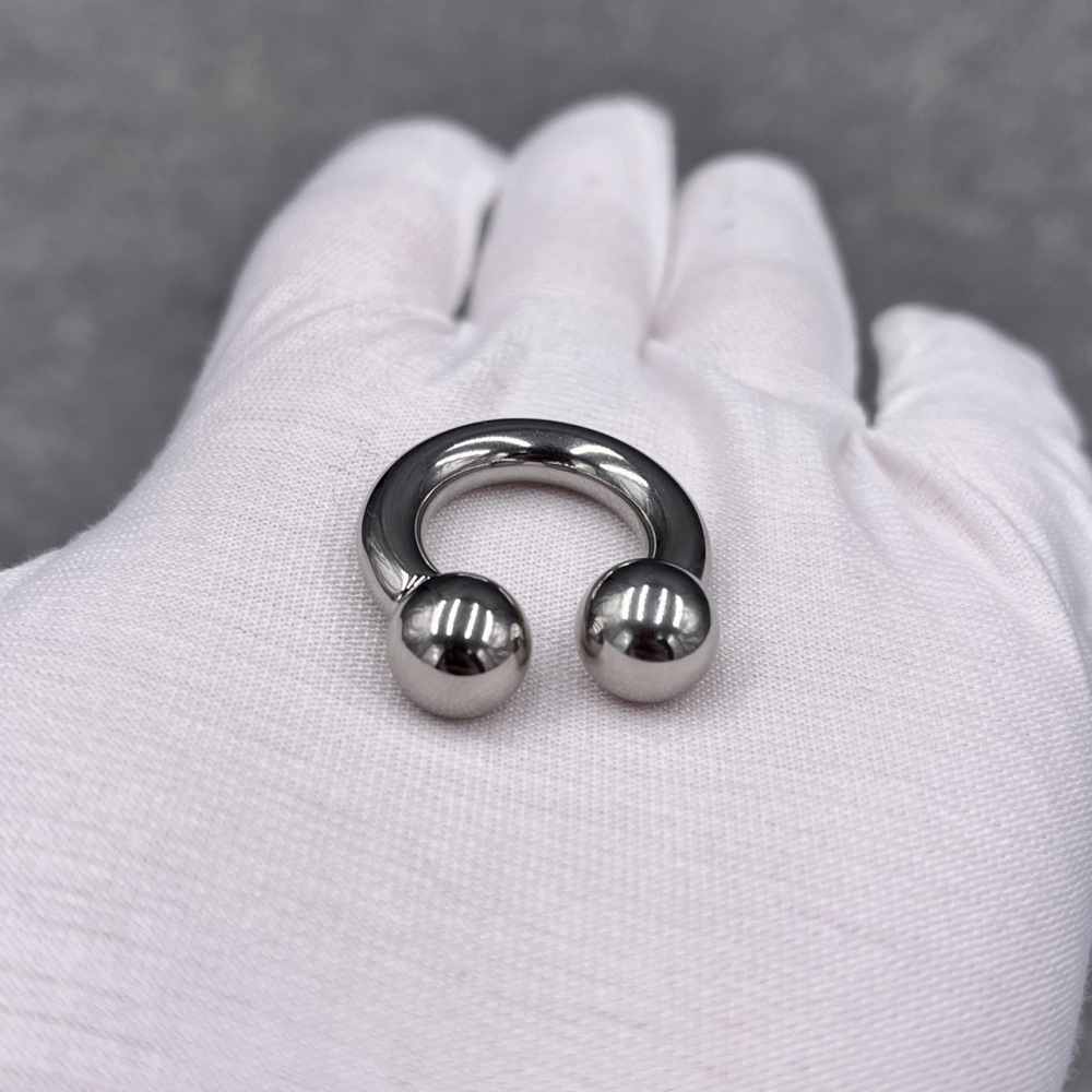 In Stock Ring Thickness 5mm Stainless Steel Body Jewelry Circular Barbell