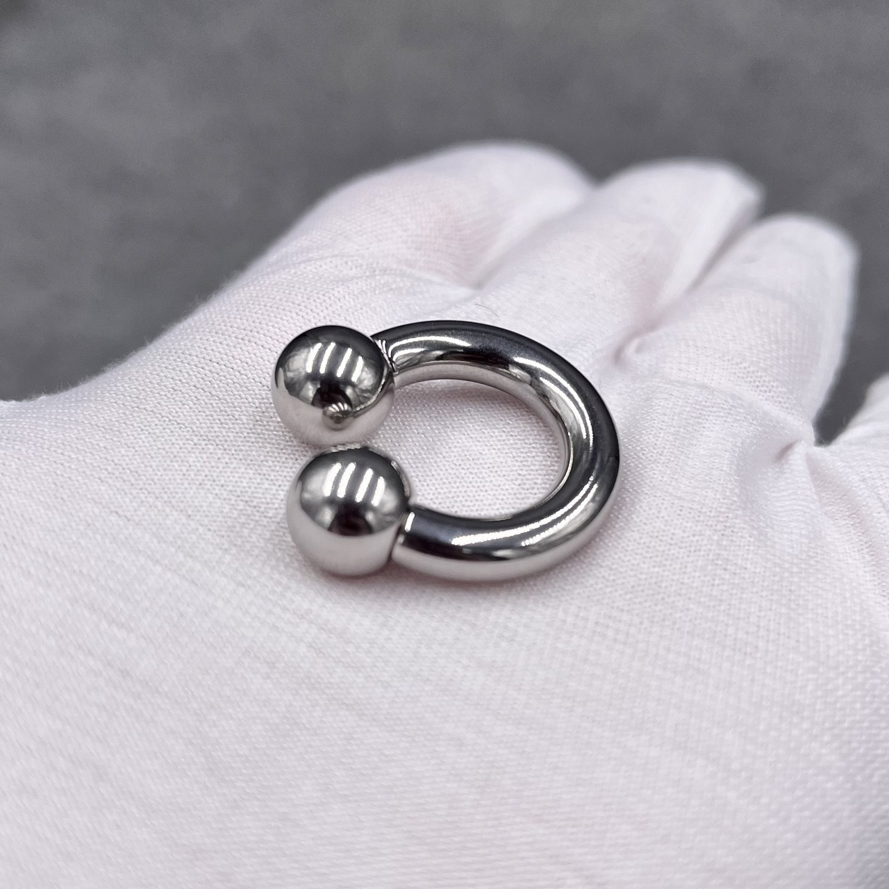 In Stock Ring Thickness 5mm Stainless Steel Body Jewelry Circular Barbell