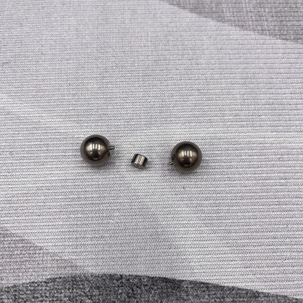 In Stock Gauge/Thickness 6mm Titanium Body Jewelry Straight Barbell