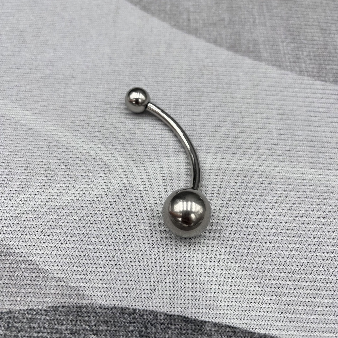 In Stock Gauge/Thickness 3.5mm Titanium Body Jewelry Bent Barbell