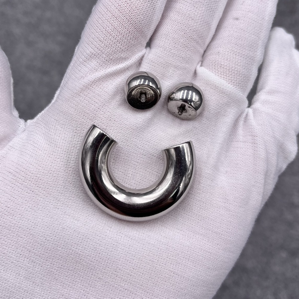In Stock Ring Thickness 10mm Stainless Steel Body Jewelry Circular Barbell