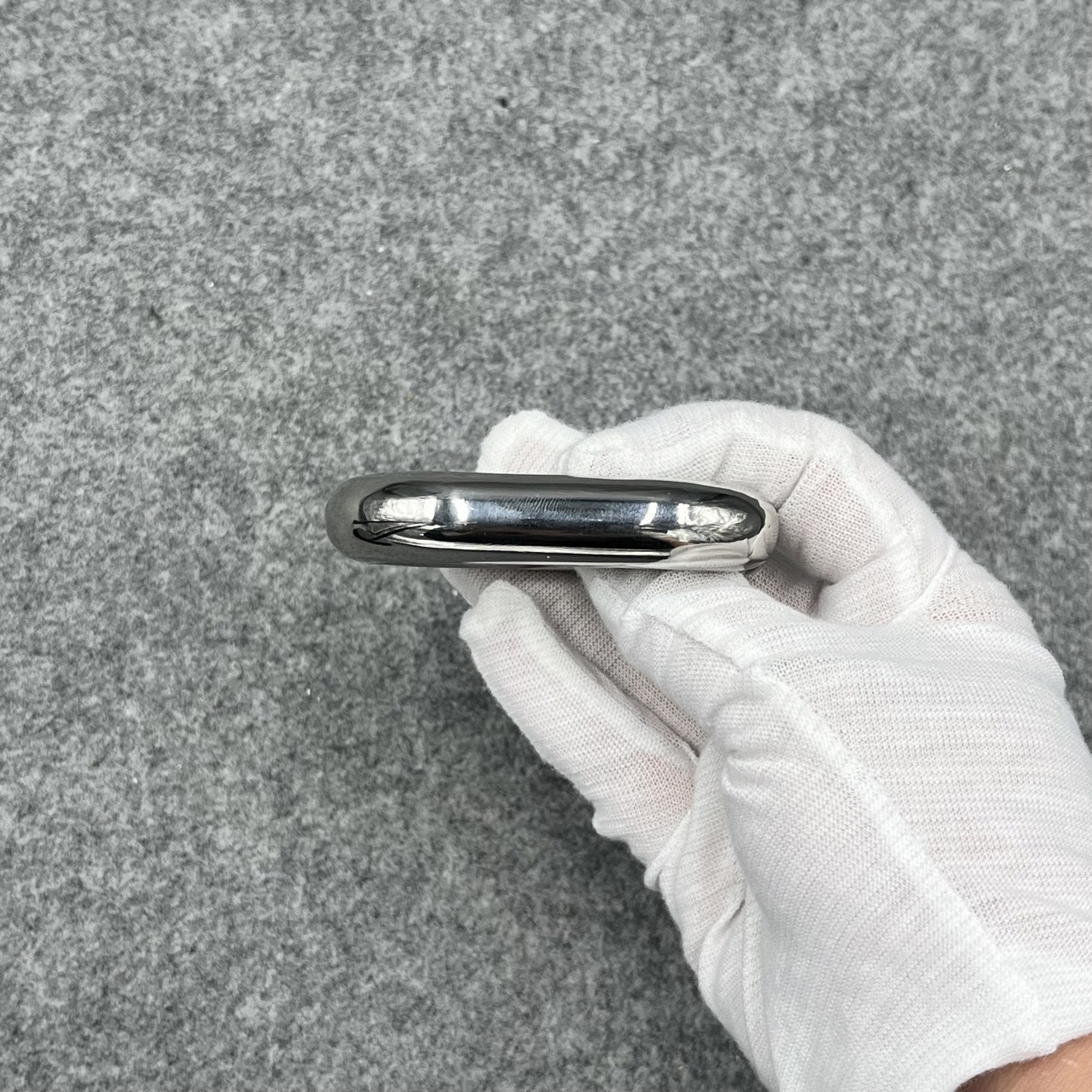 In Stock Weight 200g Stainless Steel Square Shape Testicle Ring Scrotum Ball Stretcher Ring