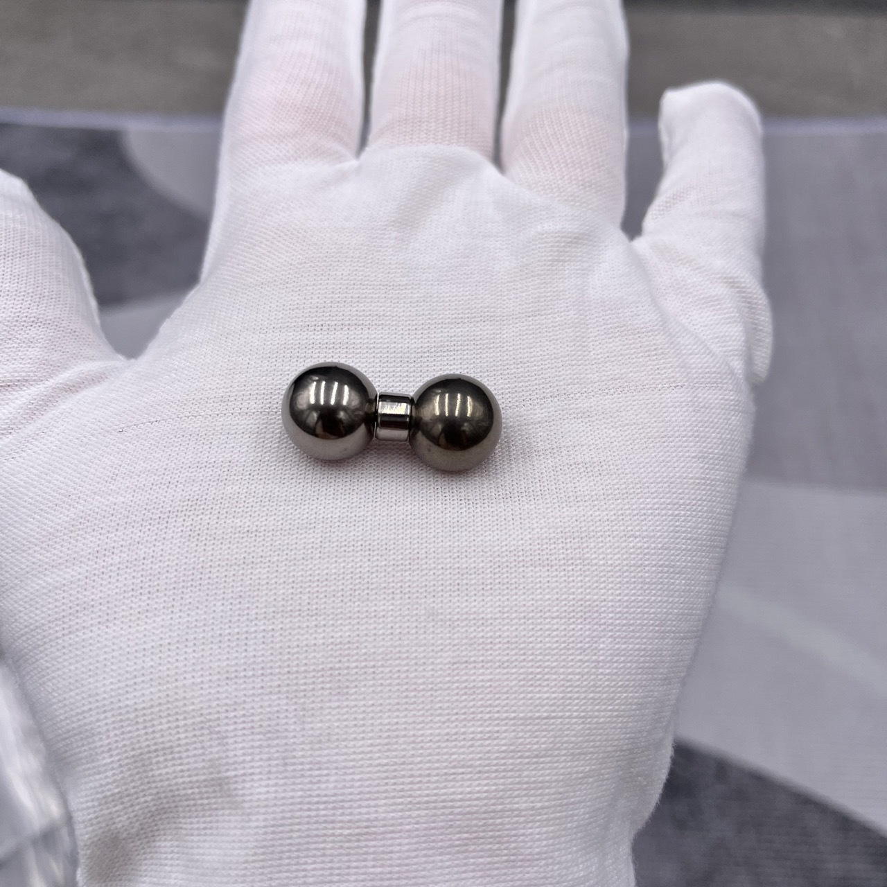 In Stock Gauge/Thickness 6mm Titanium Body Jewelry Straight Barbell