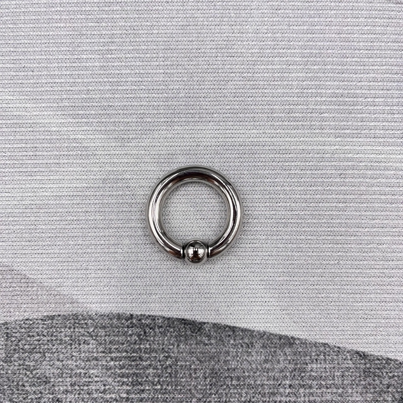 In Stock Thickness 5mm Stainless Steel Body Jewelry Snap Fit Captive Bead Ring