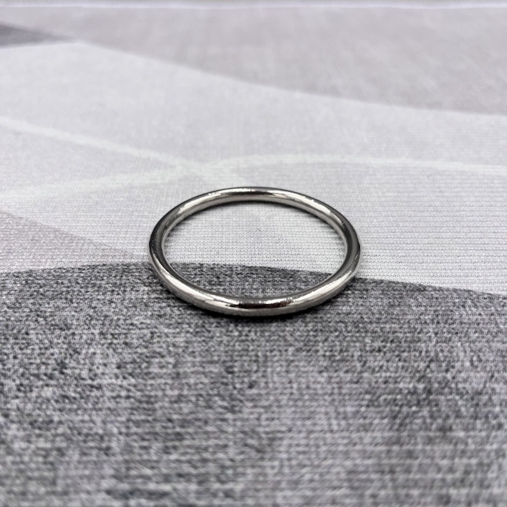 In Stock 40mm Inner Diameter 4mm Gauge Stainless Steel Circle Cock Ring