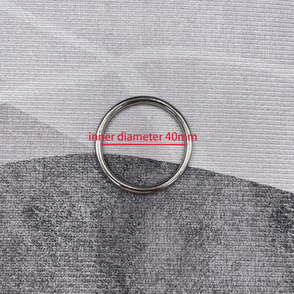 In Stock 40mm Inner Diameter 4mm Gauge Stainless Steel Circle Cock Ring