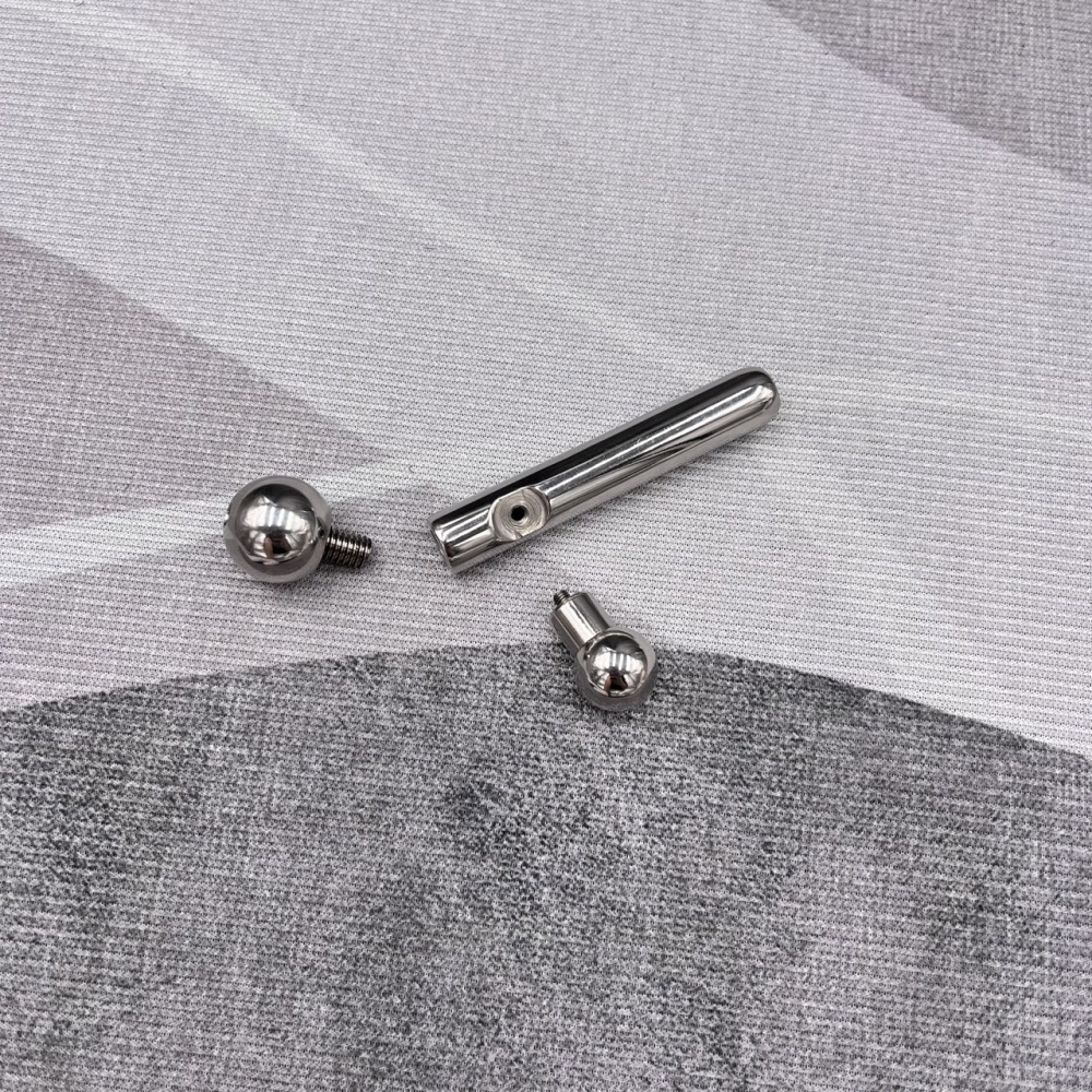 In Stock PA Gauge 9mm Stainless Steel Prince Albert Wand PA#2A style