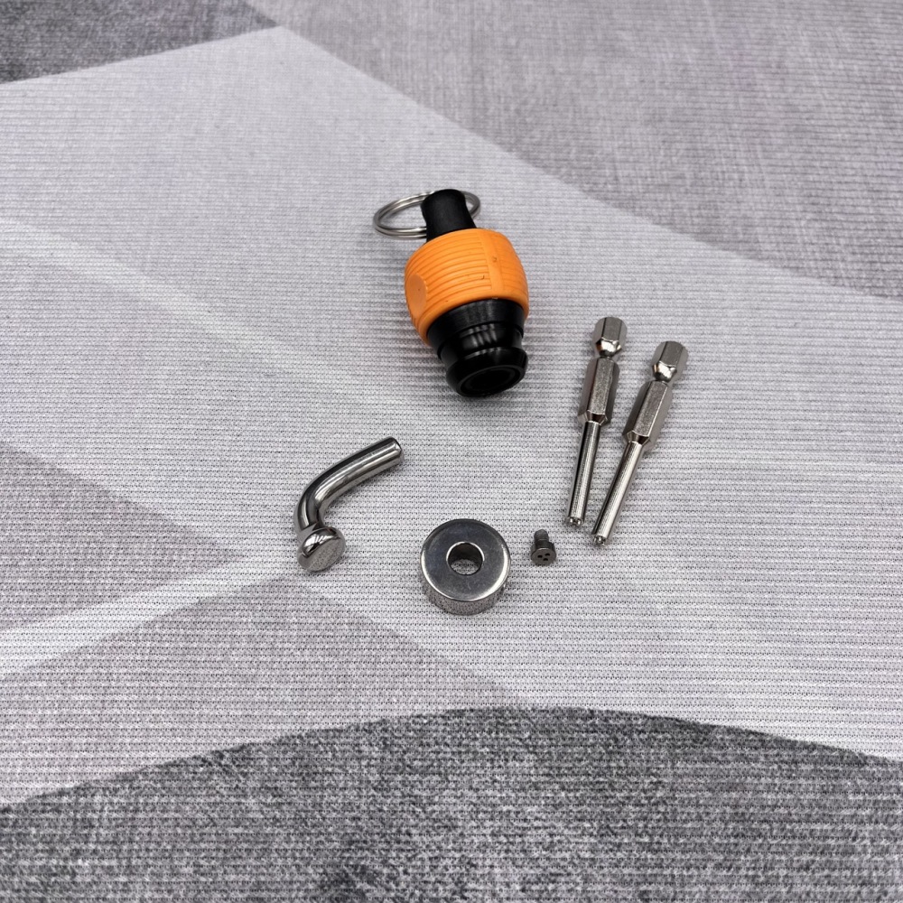 In Stock Gauge 6mm Stainless Steel L Shape PA Wand With Locking Ring