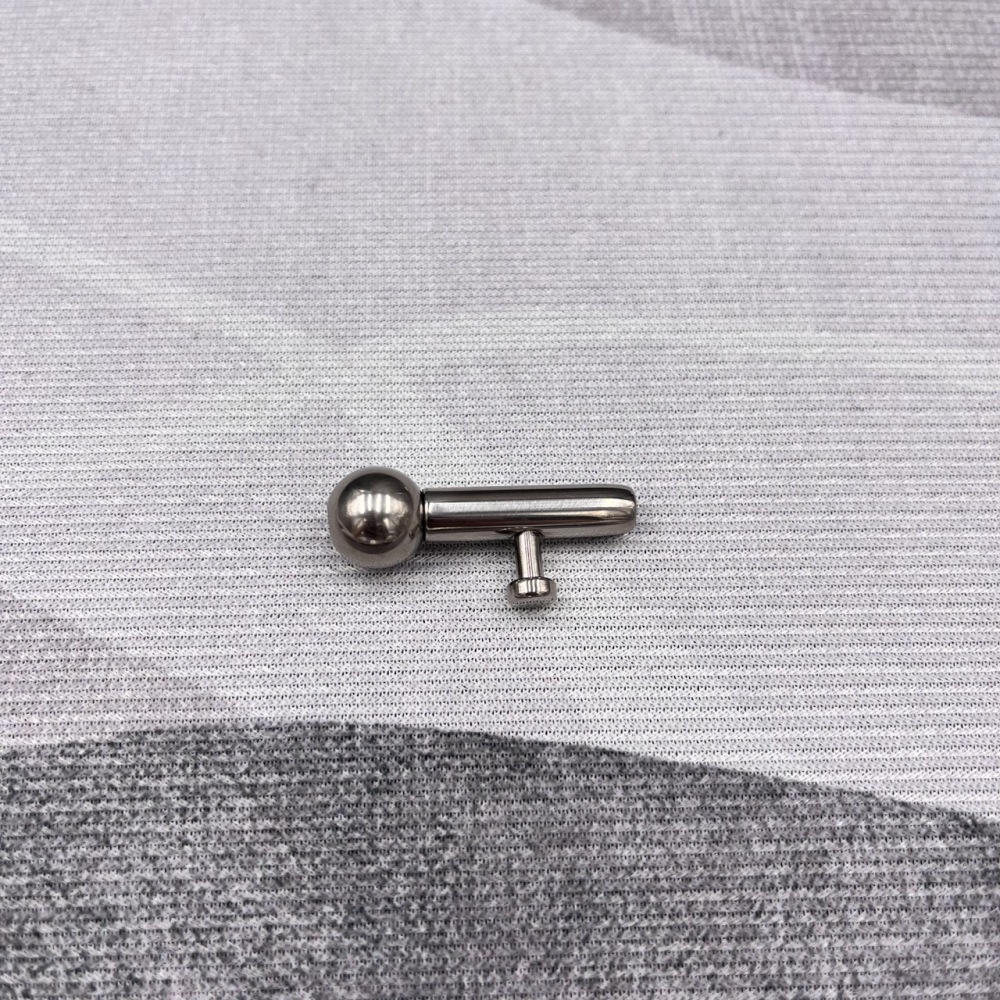 In Stock PA Gauge 3mm Titanium Prince Albert Wand PA#2 style