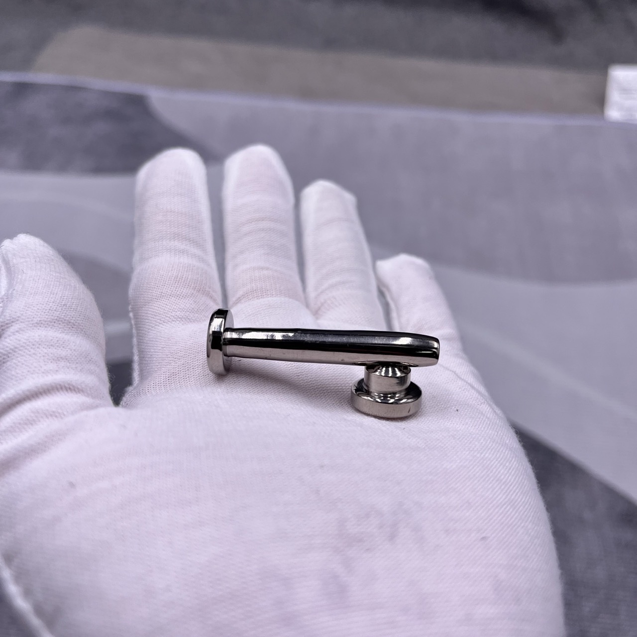 In Stock PA Gauge 9mm Titanium Prince Albert Wand PA#2C style