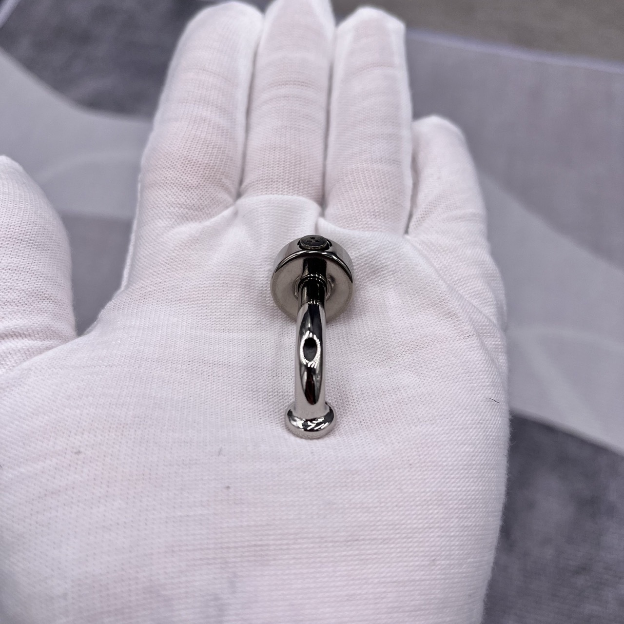In Stock Gauge 5mm Stainless Steel L Shape PA Wand With Locking Ring