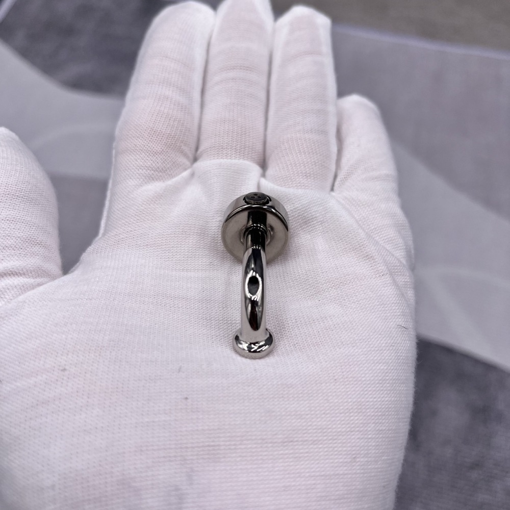In Stock Gauge 5mm Stainless Steel L Shape PA Wand With Locking Ring